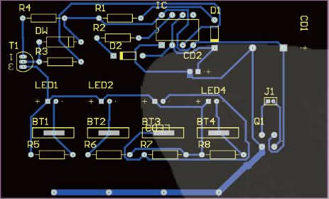 电池充电器电路PCB设计方案