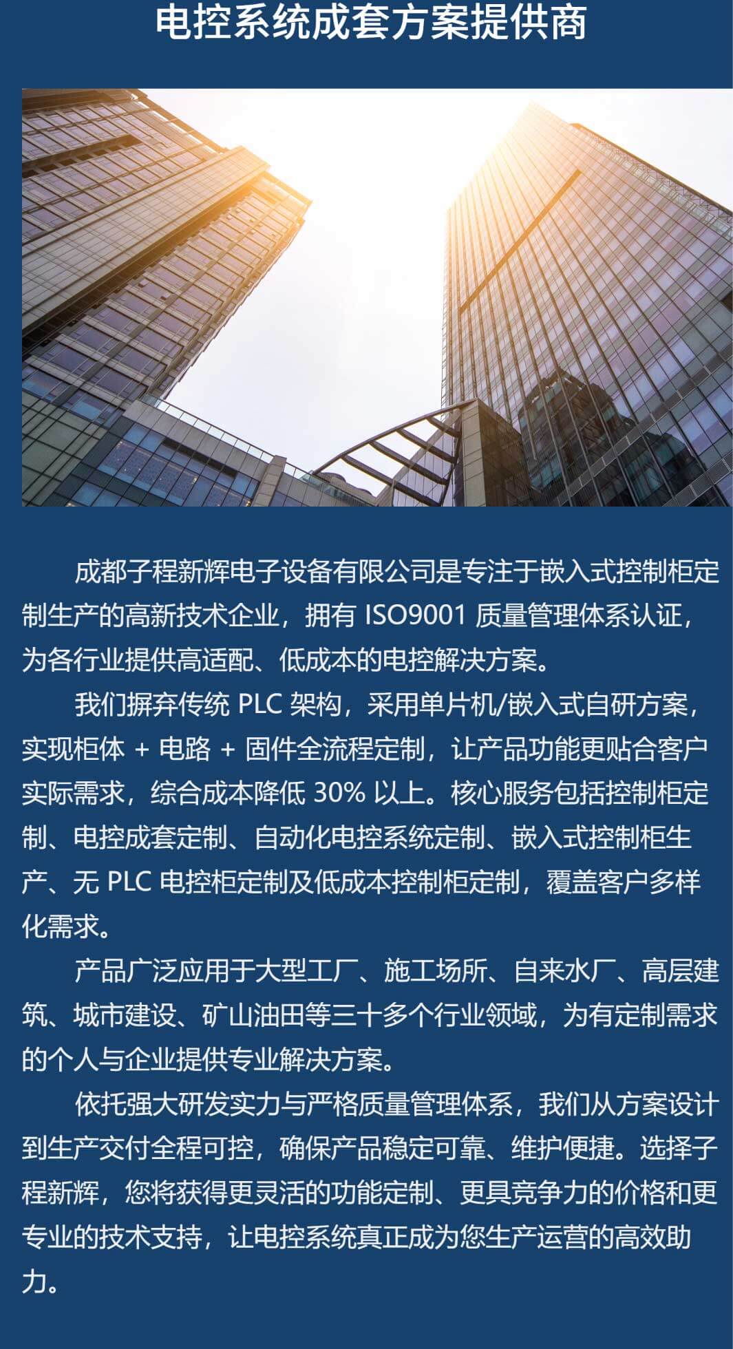 控制柜定制厂家,控制柜生产厂家,自动化控制系统柜定制设计生产厂家,成都子程新辉